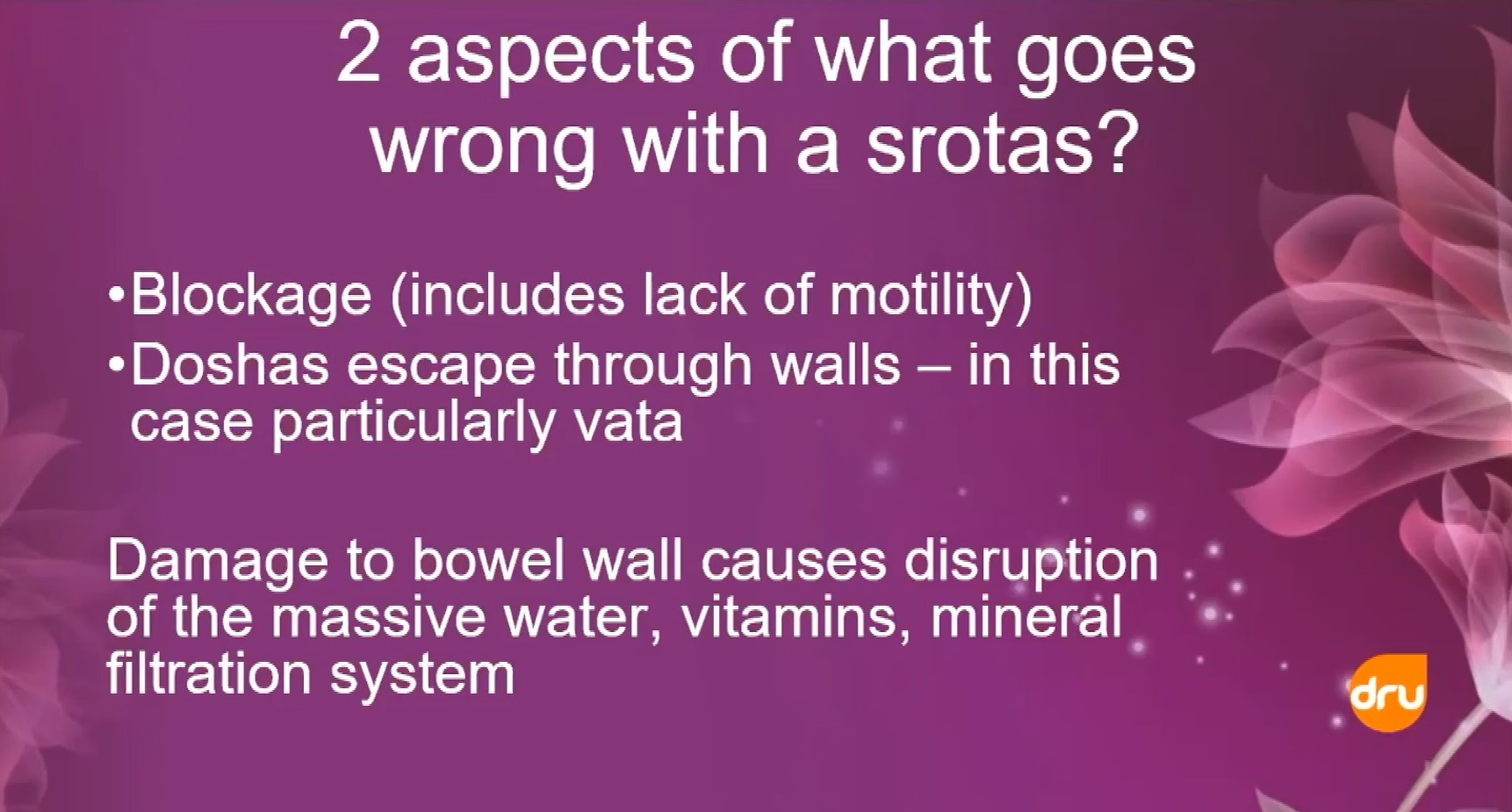 Ayurveda CPD: Series 1 - Session 1